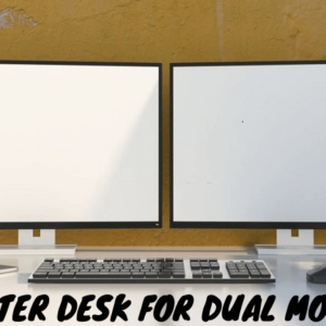 Computer Desk For Dual Monitors